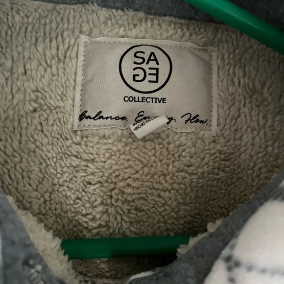 Plaid Women's Jacket - Gray - Picture 4 of 5